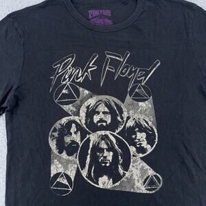 Pink Floyd Shirt Mens Medium Black Lucky Brand Dark Side Of The Moon Band Tee